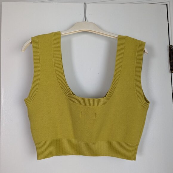 Anthropologie Cropped Sweater Vest - Picture 4 of 4